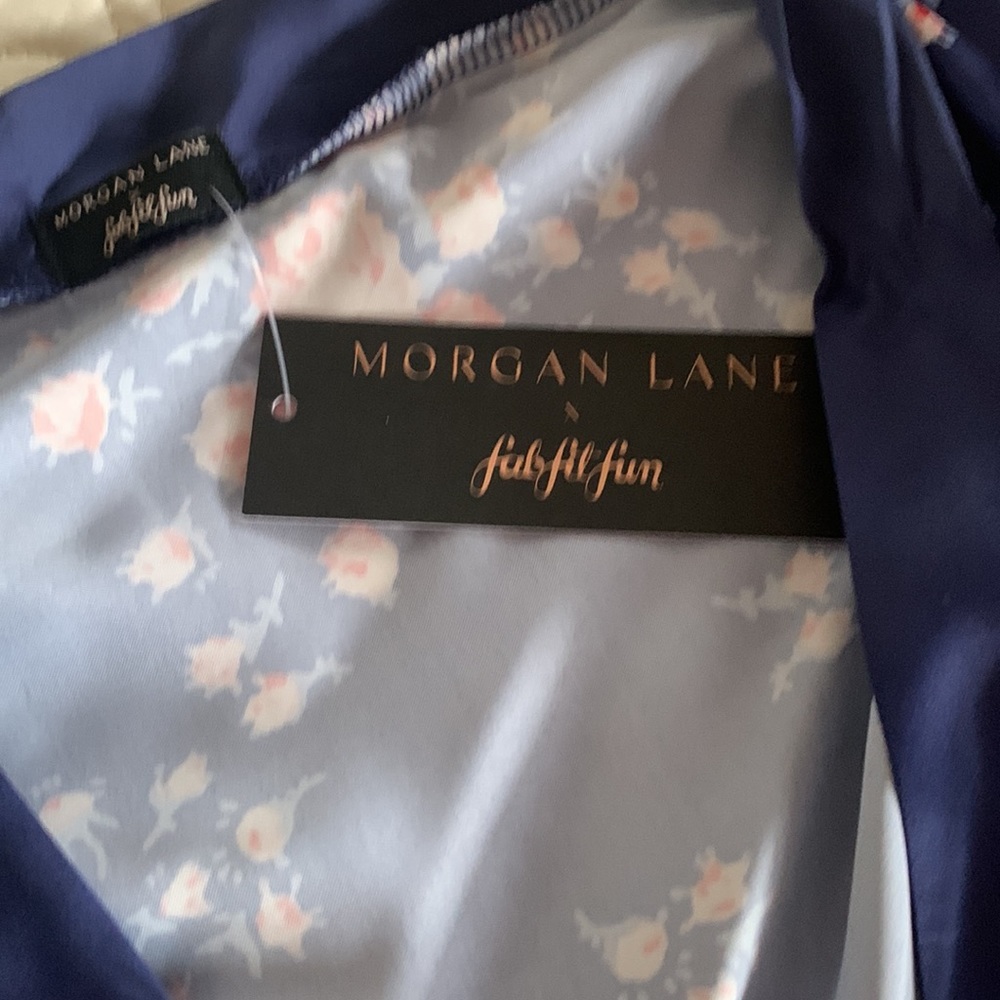 ❤️❤️ Morgan Lane Allie Satin Robe L/XL NEW - Picture 3 of 5